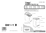 Preview for 1 page of Sawo SAVC-105N Manual