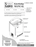 Sawo SCAC-60NS User Manual preview