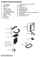 Preview for 26 page of Sawo SCANDIFIRE SCA-45NB-DRF Manual