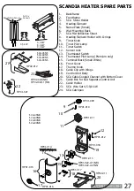 Preview for 27 page of Sawo SCANDIFIRE SCA-45NB-DRF Manual