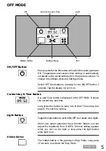 Предварительный просмотр 5 страницы Sawo STAINLESS STEEL TOUCH CONTROL Manual