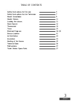 Preview for 3 page of Sawo TH12-150NS-WL Manual