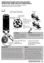 Предварительный просмотр 19 страницы Sawotec ARI WALL HEATER ARI3-45NB WL Manual