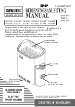 Sawotec SCA-30NB Manual preview