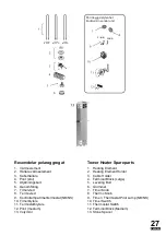 Предварительный просмотр 27 страницы Sawotec Tower TH2-30NB-CNR Manual