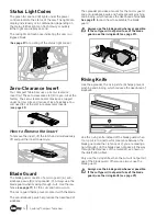 Preview for 14 page of SawStop CTS-120A60 Owner'S Manual