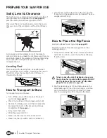 Предварительный просмотр 16 страницы SawStop CTS-120A60 Owner'S Manual