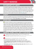 Preview for 8 page of SawStop JSS-120A60 Owner'S Manual