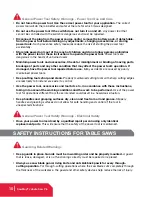 Preview for 10 page of SawStop JSS-120A60 Owner'S Manual