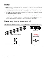 Preview for 2 page of SawStop MB-IND-500 Assembly Instructions Manual