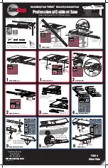 SawStop T-Glide TGP2-FA Installing Manual предпросмотр