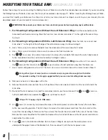 Preview for 10 page of SawStop TGA-GA48 Installation Manual