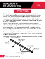 Preview for 12 page of SawStop TSA-FOT Owner'S Manual