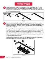 Preview for 14 page of SawStop TSA-FOT Owner'S Manual