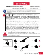 Preview for 17 page of SawStop TSA-FOT Owner'S Manual