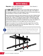 Preview for 26 page of SawStop TSA-FOT Owner'S Manual