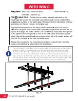 Preview for 28 page of SawStop TSA-FOT Owner'S Manual