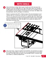 Preview for 35 page of SawStop TSA-FOT Owner'S Manual