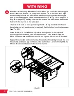 Preview for 36 page of SawStop TSA-FOT Owner'S Manual