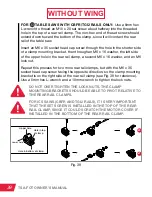 Preview for 44 page of SawStop TSA-FOT Owner'S Manual