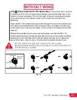 Preview for 45 page of SawStop TSA-FOT Owner'S Manual