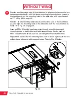 Preview for 54 page of SawStop TSA-FOT Owner'S Manual