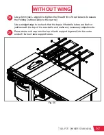 Preview for 57 page of SawStop TSA-FOT Owner'S Manual