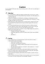 Предварительный просмотр 2 страницы SAWTOOTH ST-DCP-88 Operating Instructions Manual