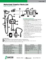 Preview for 2 page of Sawyer 206K Series Assembly Instructions