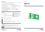 Preview for 1 page of Saxby Lighting 73796 Instruction Manual