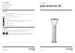 Saxby Lighting ALBA SOLAR POST PIR Instruction Manual preview