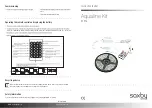 Saxby Lighting Aqualine Kit Instruction Leaflet preview