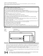 Preview for 2 page of Saxby Lighting Atlantis 14018 Manual