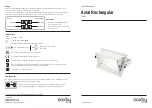 Preview for 1 page of Saxby Lighting Axial Rectangular Instruction Manual