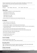 Preview for 2 page of Saxby Lighting Flexline 73670 Instruction Leaflet