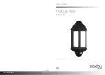 Saxby Lighting Halbury Wall Instruction Leaflet preview