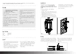 Preview for 2 page of Saxby Lighting Halbury Wall Instruction Leaflet