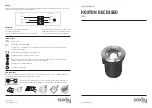 Saxby Lighting HOXTON RECESSED Instruction Manual preview