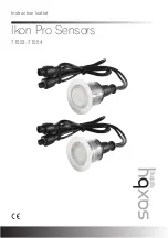 Preview for 1 page of Saxby Lighting Ikon Pro Instruction Leaflet