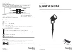 Preview for 1 page of Saxby Lighting Luminatra Smart RGB Instruction Manual