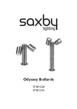 Saxby Lighting Odyssey Bollards ST501228 Manual preview