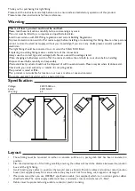 Preview for 2 page of Saxby Lighting Odyssey Bollards ST501228 Manual