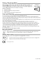 Preview for 3 page of Saxby Lighting Odyssey ST5008BK Installation Instructions