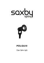 Saxby Lighting POLGU10 Quick Start Manual preview