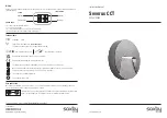 Preview for 1 page of Saxby Lighting Severus CCT Instruction Manual