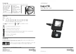 Preview for 1 page of Saxby Lighting Surge PIR Instruction Manual