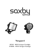 Saxby Lighting Vanguard RP500 Manual preview