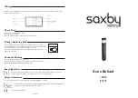 Preview for 1 page of Saxby Lighting Zone Bollard Instructions