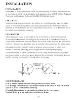 Предварительный просмотр 12 страницы Saxon COPPERFLOW Owner'S Manual