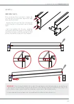 Предварительный просмотр 27 страницы Saxun Bioclimatic Pergola P-150 Assembly Instructions Manual